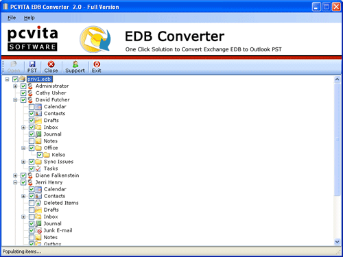 EDB File to PST Converter 2.3 full