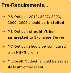 Split Corrupted PST File, Oversized PST file and Damaged PST file by getting our free service which comes with full version PST Split Software